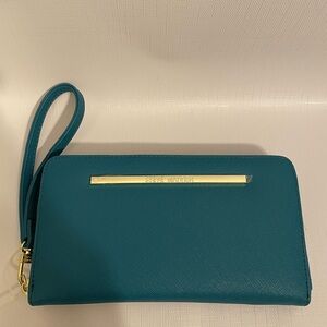 Steve Madden Turquoise Wristlet Clutch